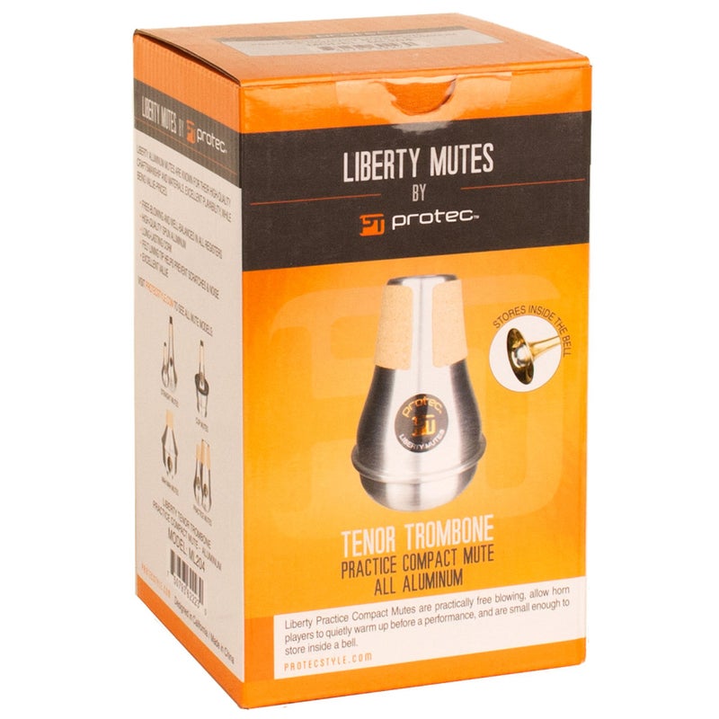 ProTec Pro Tec ML204 Liberty Tenor Trombone Compact Aluminum Practice Mute - Image 5